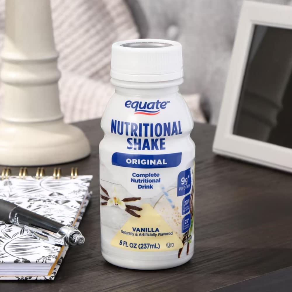 Sữa dinh dưỡng Equate Original Nutritional Shake vị Vanilla 237ml x6 - Ảnh 6