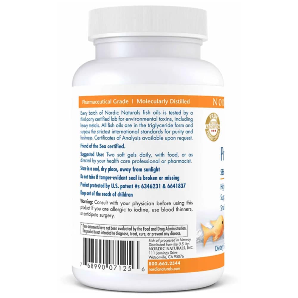 Viên uống dầu cá cho trẻ Nordic Naturals ProOmega 2000 Jr. vị dâu 60 Softgels - Ảnh 3
