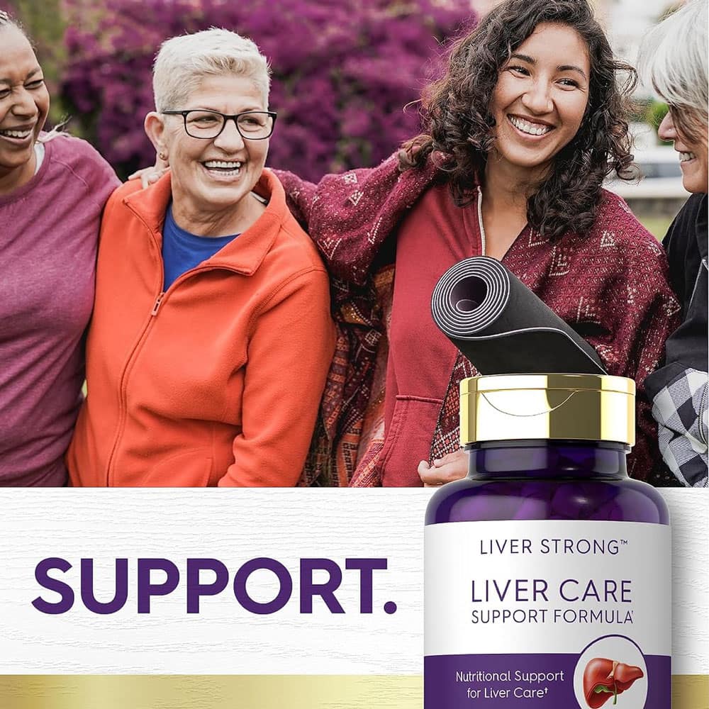 Viên uống hỗ trợ gan Carlyle Liver Strong Liver Care Support Formula 90 Capsules - Ảnh 2