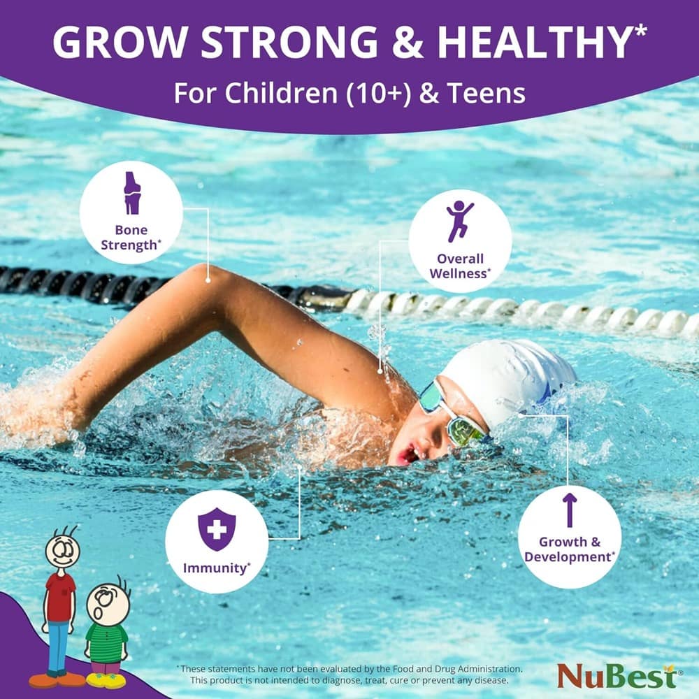 Viên uống tăng chiều cao cho tuổi teen NuBest Tall 10+ 60 viên - Ảnh 2