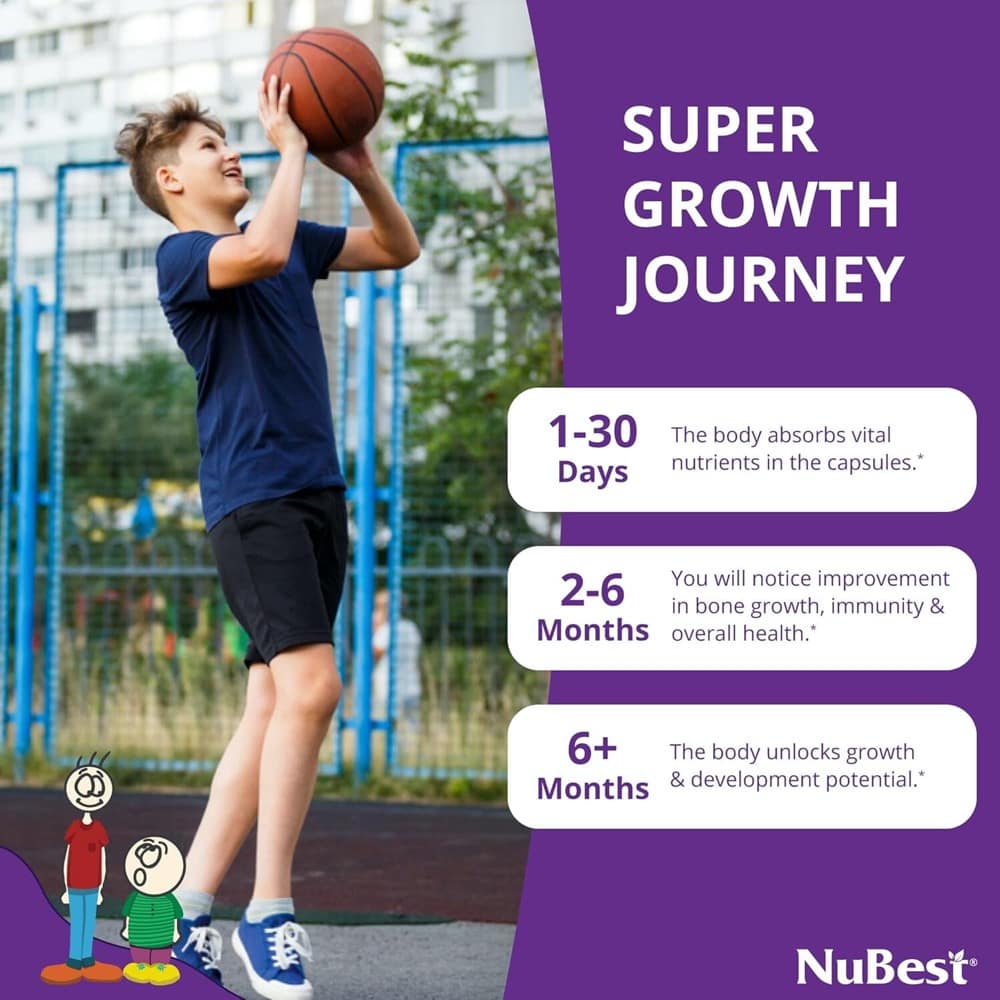 Viên uống tăng chiều cao cho tuổi teen NuBest Tall 10+ 60 viên - Ảnh 3