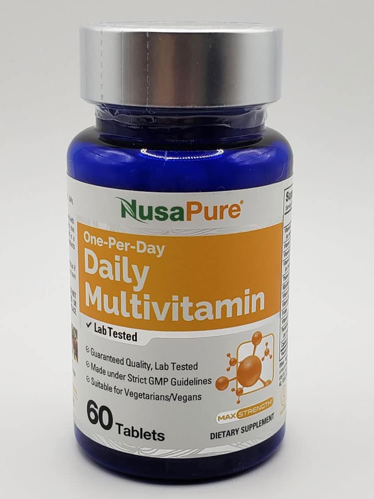 Viên uống vitamin tổng hợp hằng ngày NusaPure Daily Multivitamin 60 Tablets - Ảnh 2