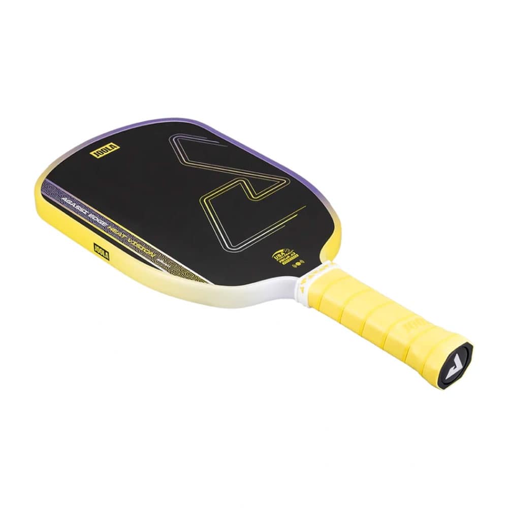 Vợt pickleball JOOLA Agassi Edge Heat Vision 16mm màu vàng tím - Ảnh 5