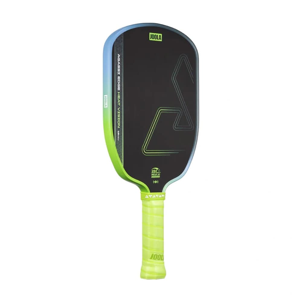 Vợt pickleball JOOLA Agassi Edge Heat Vision 16mm màu xanh lá - Ảnh 2