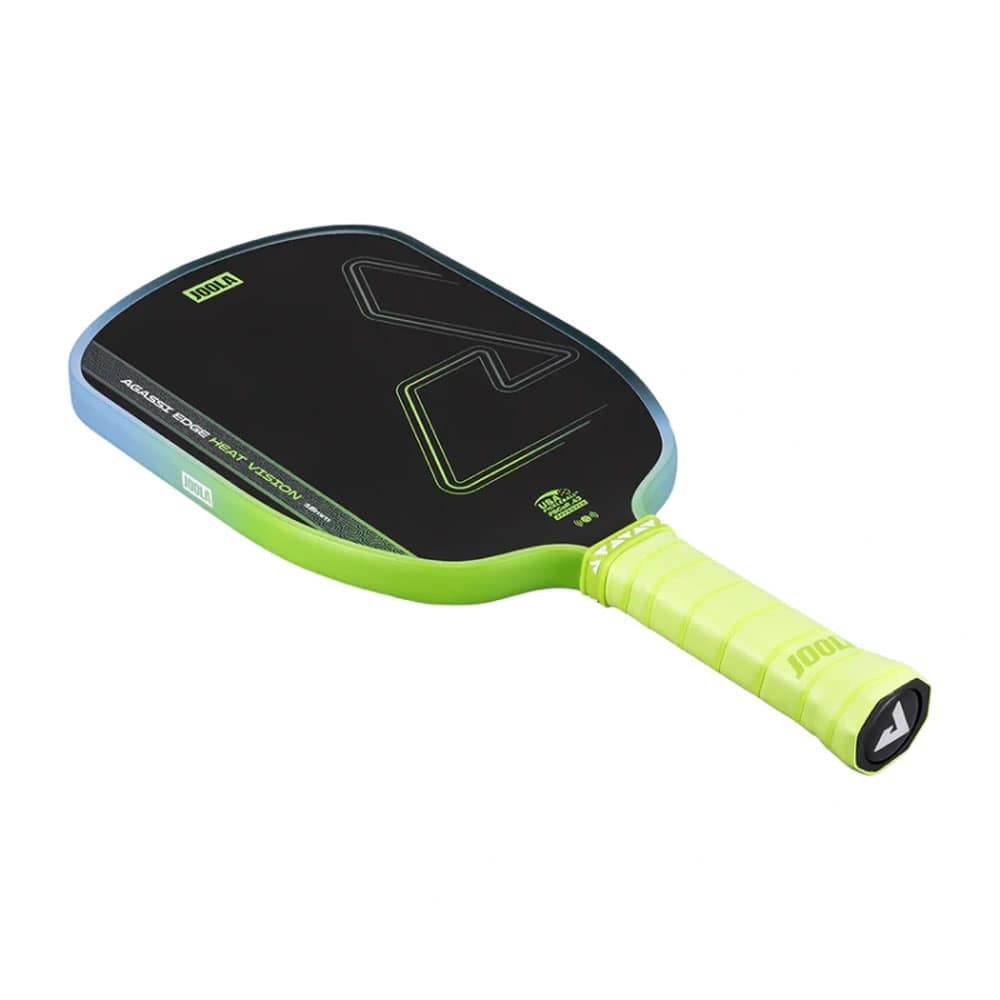 Vợt pickleball JOOLA Agassi Edge Heat Vision 16mm màu xanh lá - Ảnh 5