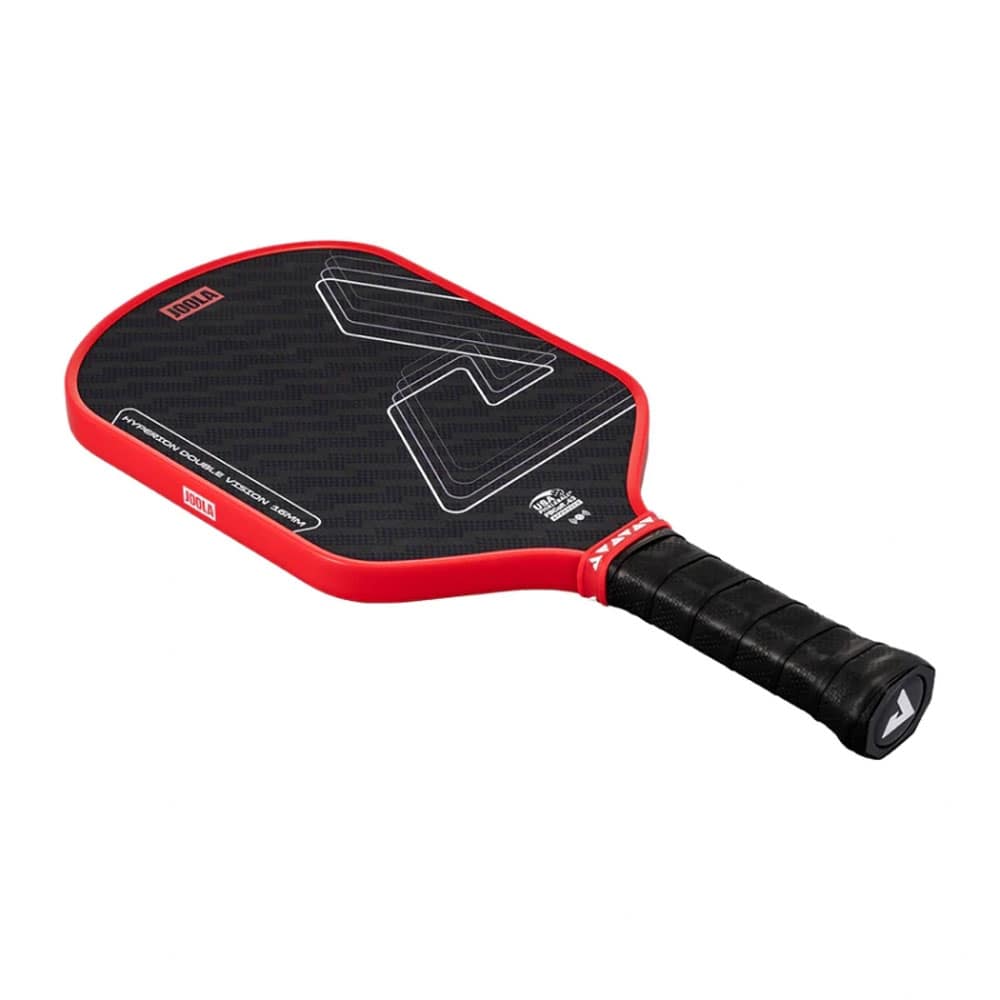 Vợt pickleball JOOLA Hyperion Double Vision 16mm màu đỏ - Ảnh 3