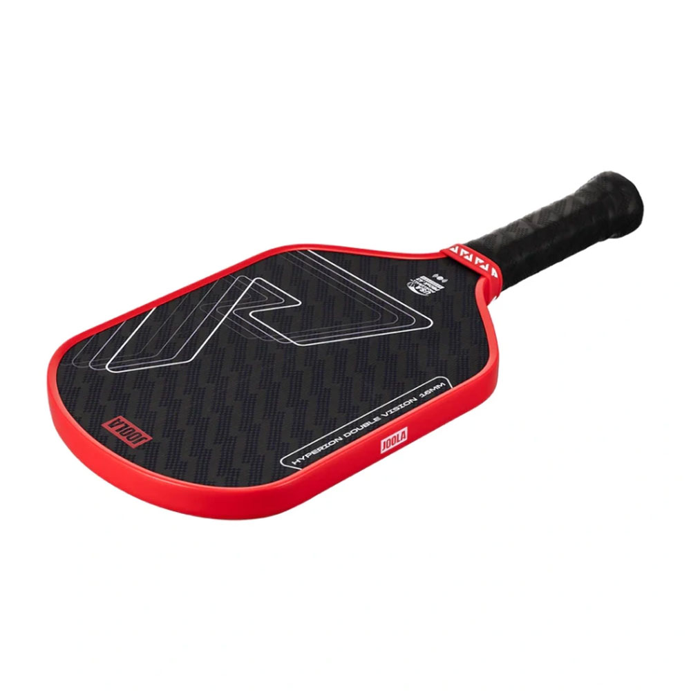 Vợt pickleball JOOLA Hyperion Double Vision 16mm màu đỏ - Ảnh 4