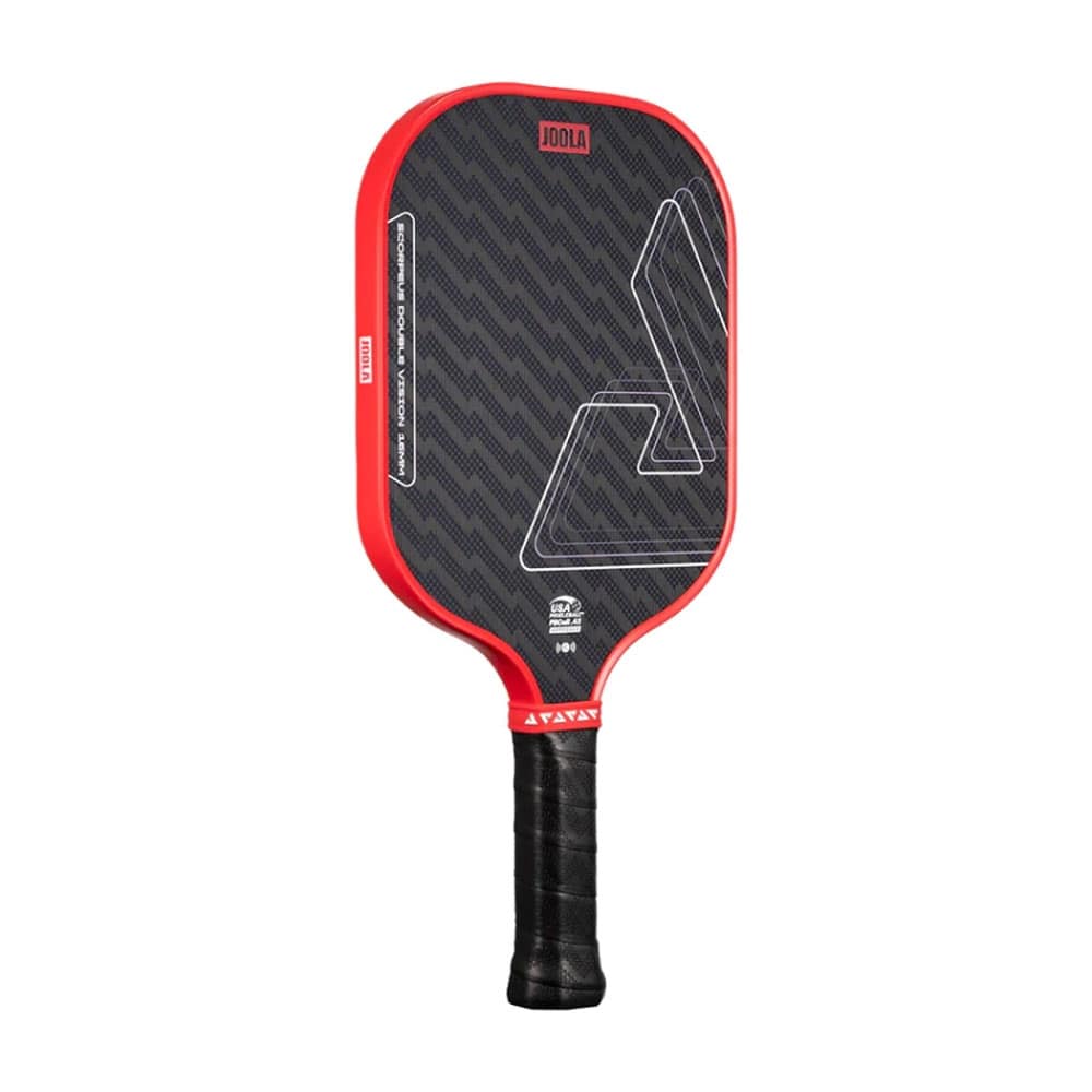 Vợt pickleball JOOLA Scorpeus Double Vision 16mm màu đỏ - Ảnh 2