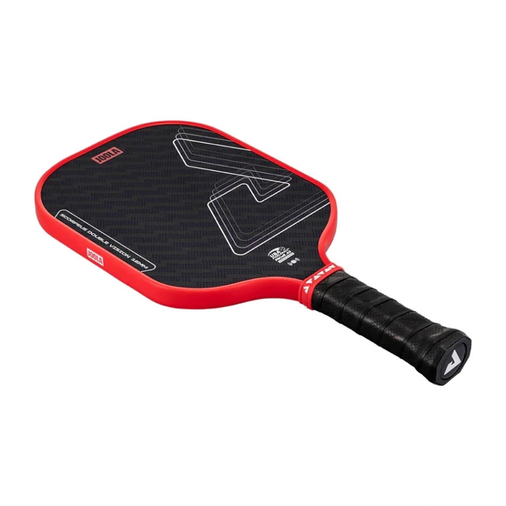 Vợt pickleball JOOLA Scorpeus Double Vision 16mm màu đỏ - Ảnh 3