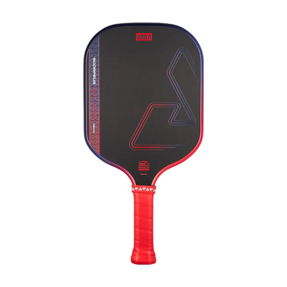 Vợt pickleball JOOLA Scorpeus Heat Vision 16mm màu đỏ