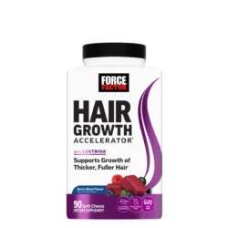 Kẹo nhai mềm giúp mọc tóc Force Factor Hair Growth Accelerator 90 viên