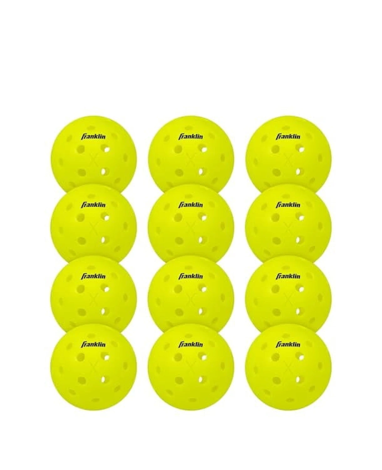 Bóng pickleball Franklin X-40 Outdoor hộp 12 quả