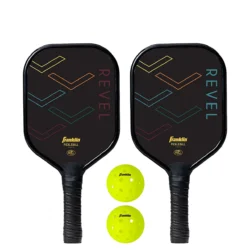 Bộ vợt pickleball nhôm Franklin Aluminum Paddle Set 2 vợt 2 bóng