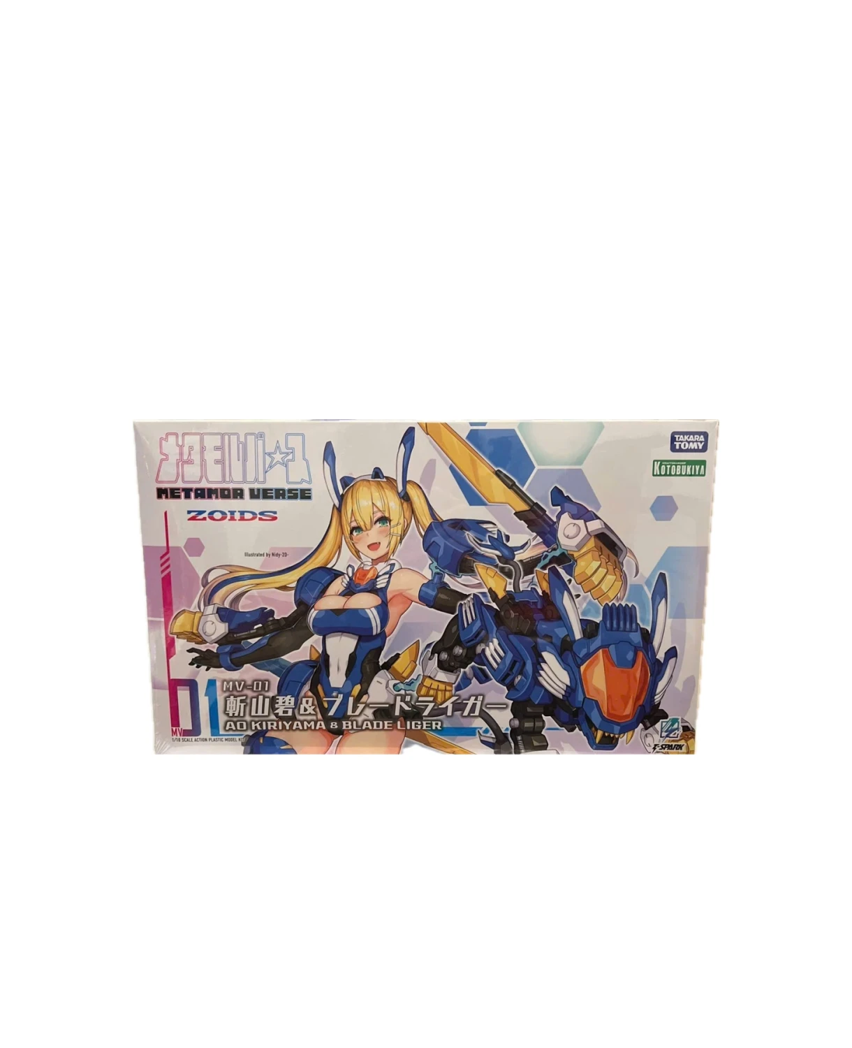 Mô hình lắp ráp Zoids Metamor Verse Ao Kiriyama & Blade Liger Kotobukiya