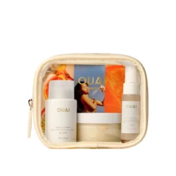 Bộ dưỡng thể du lịch OUAI St. Barts (sữa tắm Body Cleanser 89ml, kem dưỡng thể Body Crème, xịt thơm tóc và body)