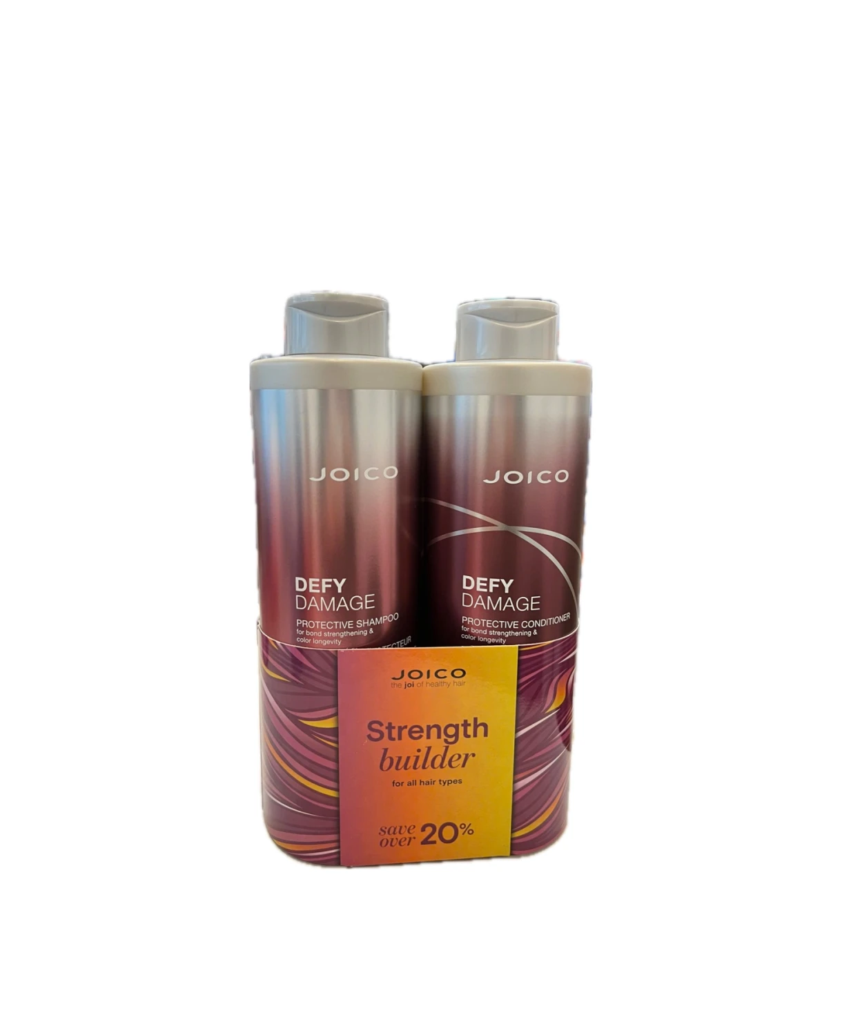 Cặp gội xả Joico Defy Damage Strength Builder (Protective Shampoo + Protective Conditioner)