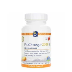Viên uống dầu cá cho trẻ Nordic Naturals ProOmega 2000 Jr. vị dâu 60 viên
