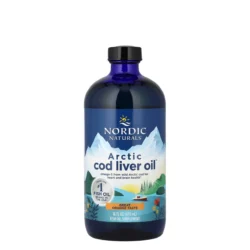 Dầu gan cá tuyết dạng lỏng Nordic Naturals Arctic Cod Liver Oil vị cam chai 473ml
