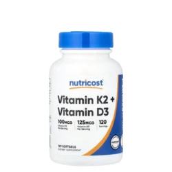 Viên uống Nutricost Vitamin K2 + Vitamin D3 120 viên