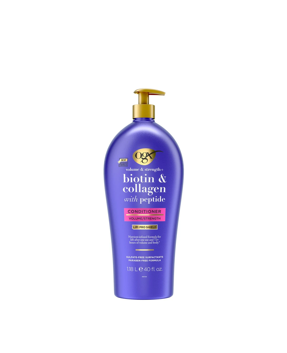Dầu xả OGX Volume & Strength + Biotin & Collagen 1180 ml