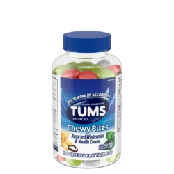 Viên nhai kháng axit TUMS Antacid Chewy Bites Wintermint & Vanilla Cream 108 viên