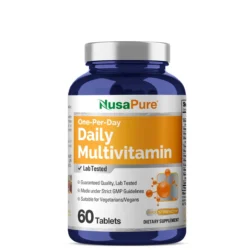 Viên uống vitamin tổng hợp hằng ngày NusaPure Daily Multivitamin 60 Tablets