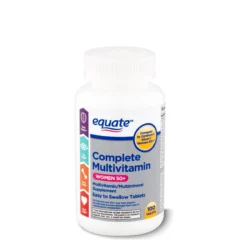 Vitamin dành cho phụ nữ trên 50 tuổi Equate Complete Multivitamin Women 50+ 100 Tablets