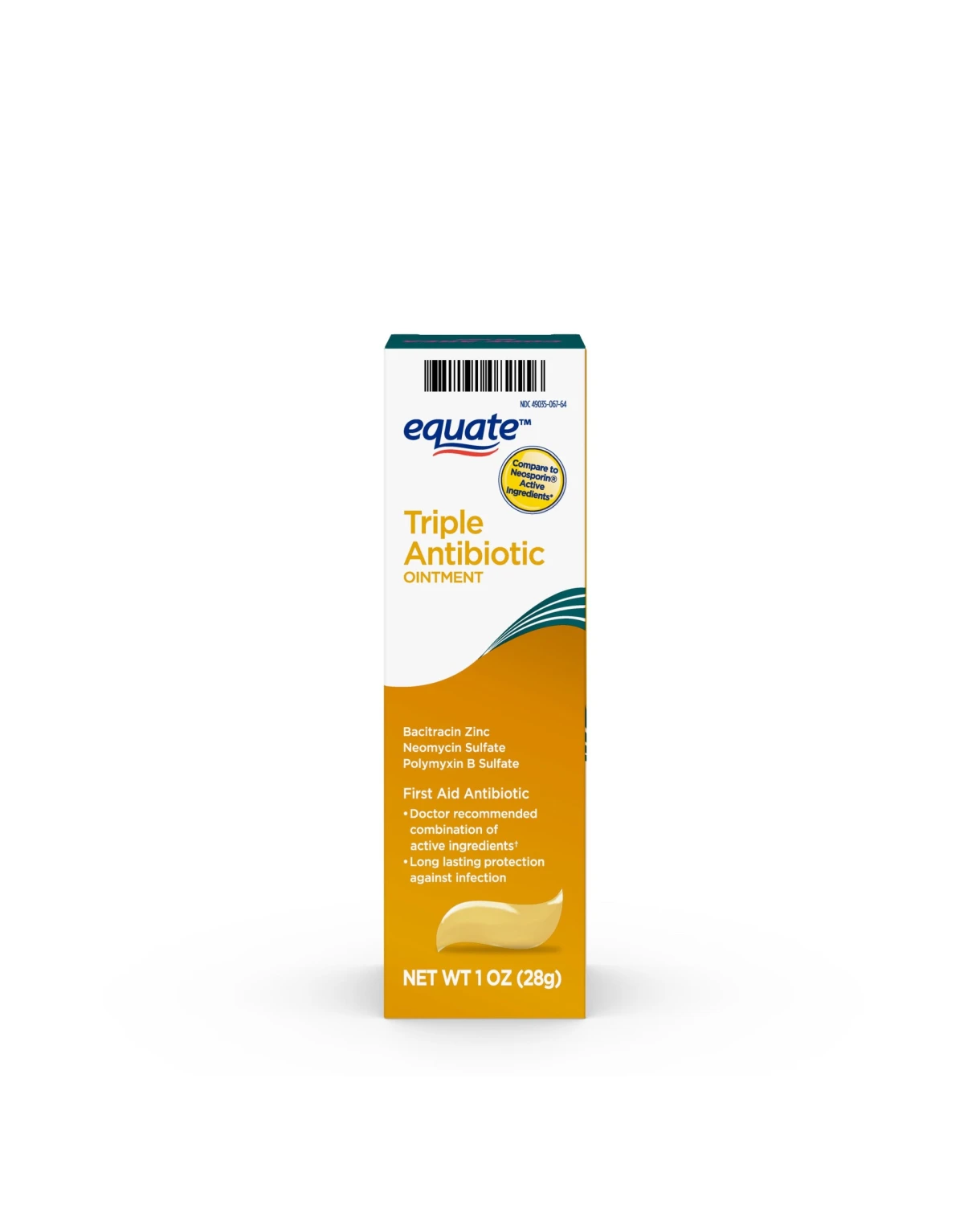 Kem mỡ kháng sinh chống nhiễm trùng Equate Triple Antibiotic First Aid Ointment 28g