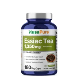 Viên uống trà thảo dược Essiac NusaPure Essiac Tea 1350mg 180 Capsules