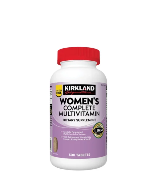 Viên uống đa vitamin tổng hợp cho nữ Kirkland Signature Women's Complete Multivitamin 300 viên