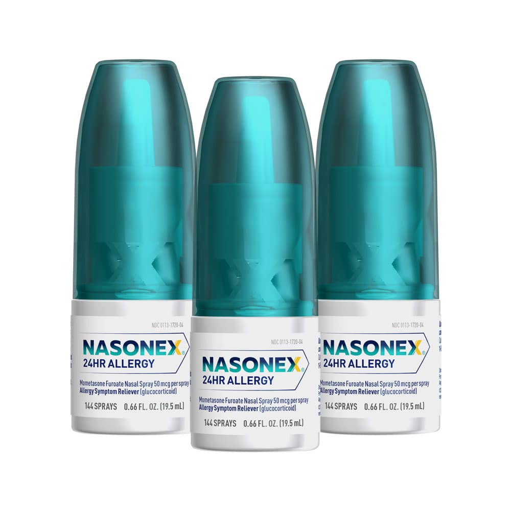 Xịt mũi Nasonex 24HR Allergy Non-Drowsy Nasal Spray 432 lần xịt - Ảnh 2